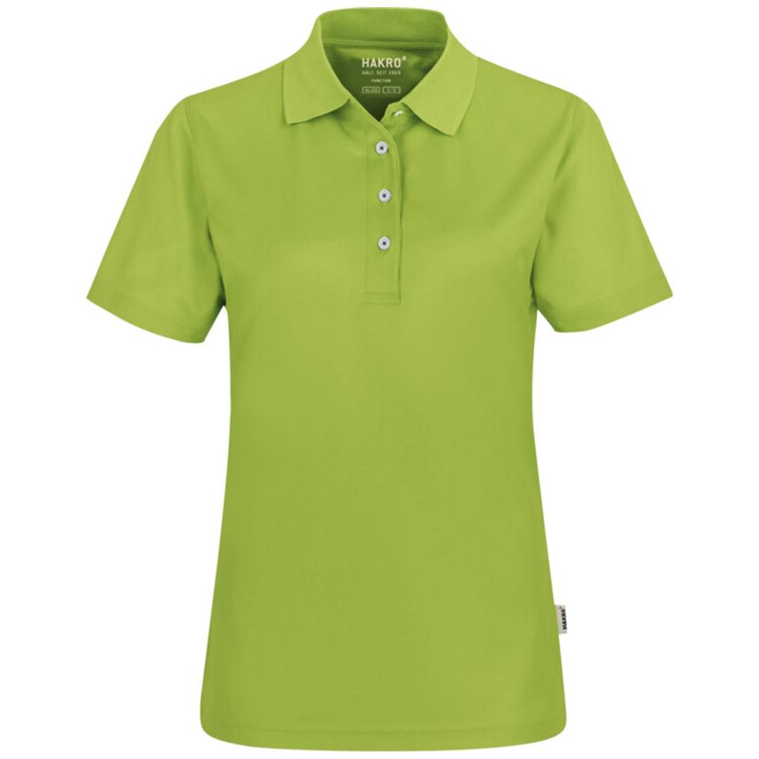 HAKRO Poloshirt Coolmax #206 Damen Gr. L kiwi