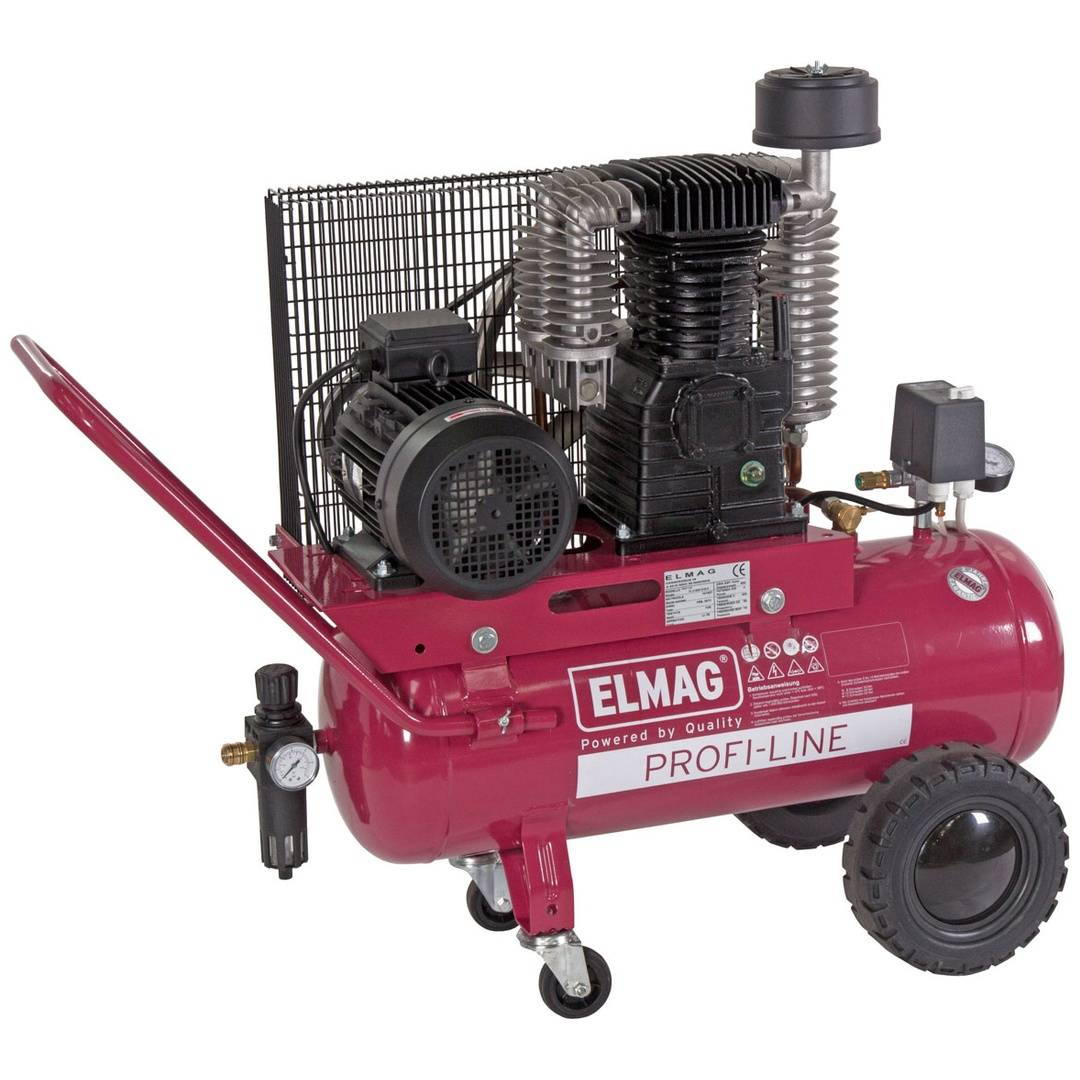 Kompressor PL 600/10/50 D 600l/min 10bar 4kW 400V Behältervolumen 50l-0