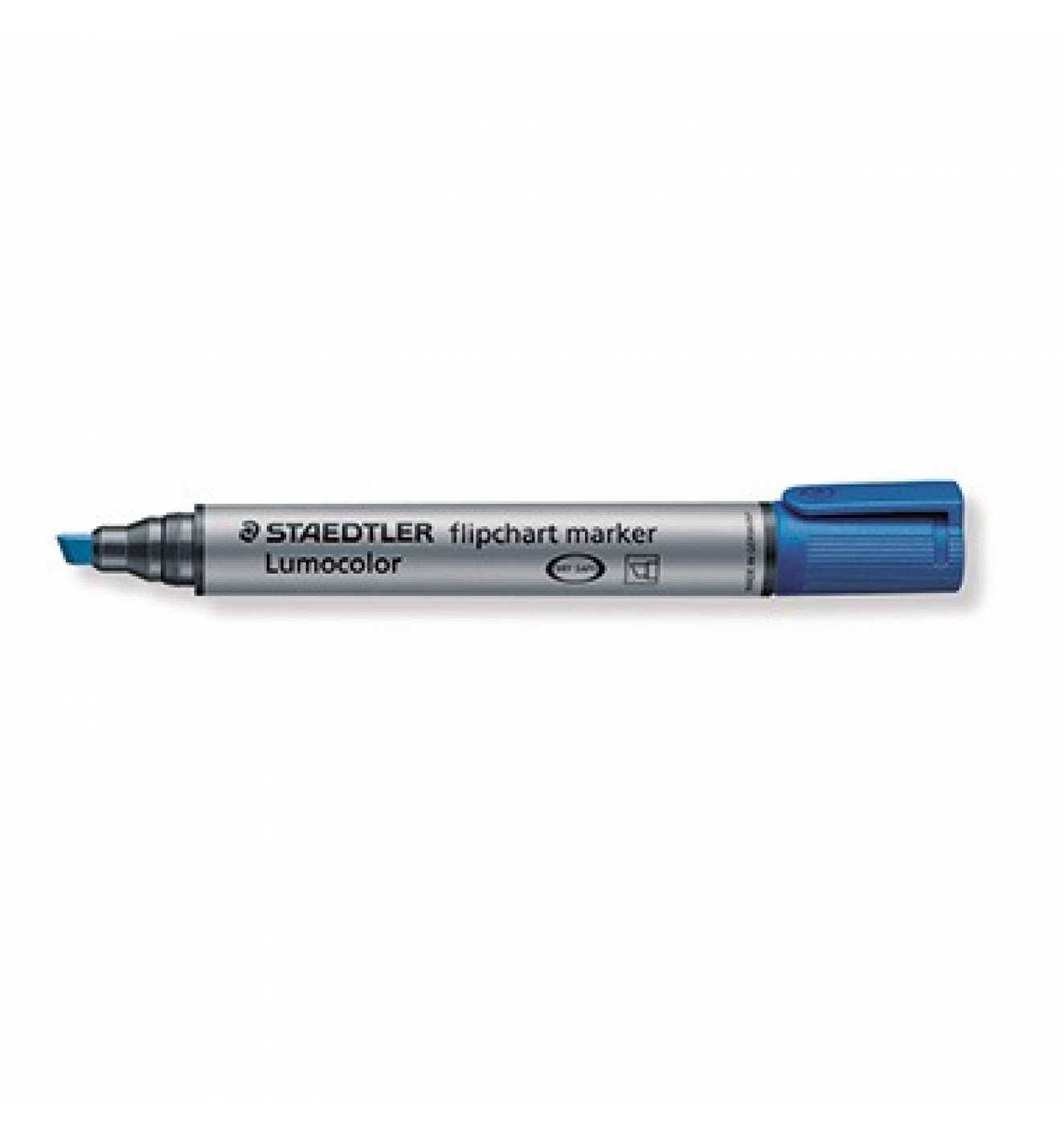 STAEDTLER Flipchartmarker Lumocolor 356 B-3 2-5mm Keilspitze blau-0
