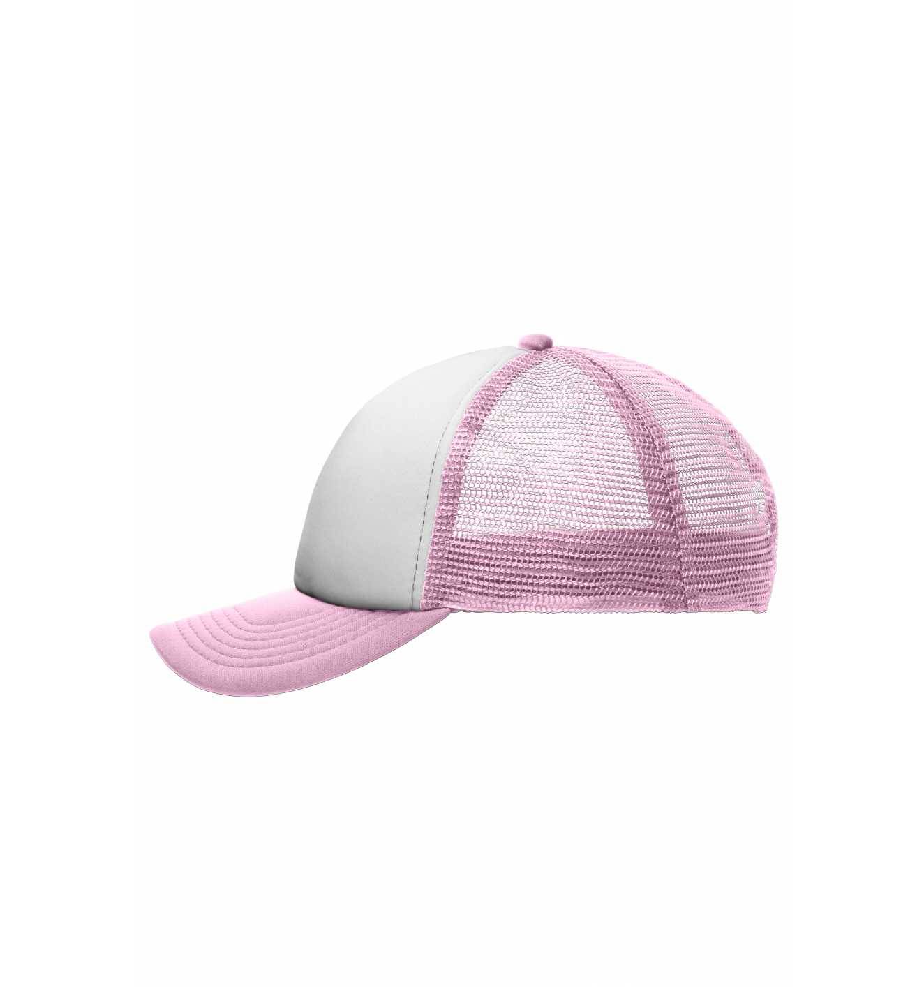 myrtle beach 5 Panel Kappe Kinder MB071 Einheitsgröße white/baby-pink-0