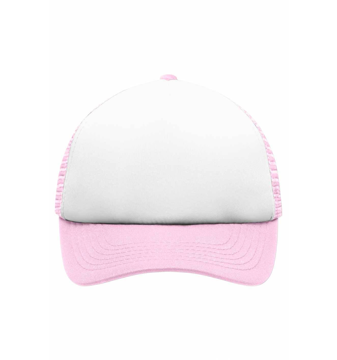 myrtle beach 5 Panel Kappe Kinder MB071 Einheitsgröße white/baby-pink-1