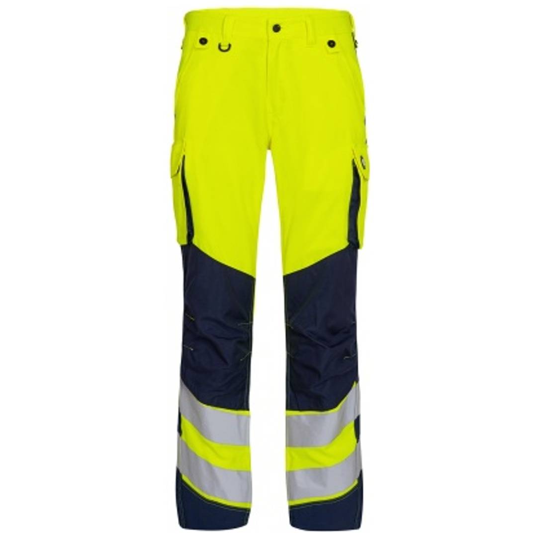 ENGEL Warnschutz Bundhose Safety Light 2545-319-38165 Gr. 56 gelb/blue ink