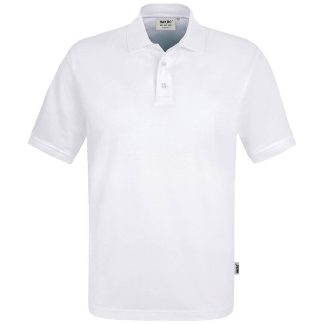 HAKRO Hakro Herren Poloshirt Top #800 Gr. M weiß