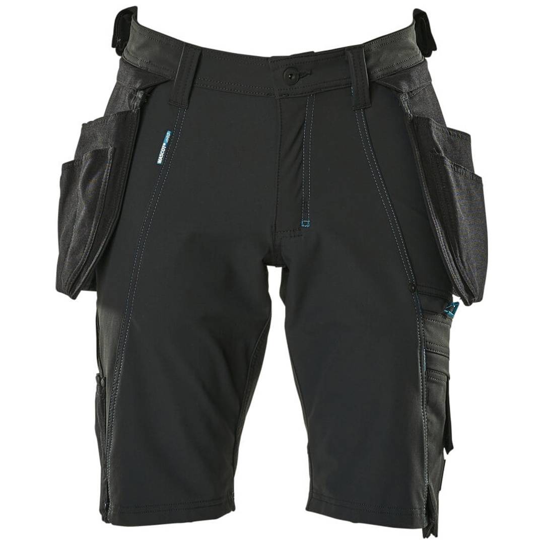 Mascot Advanced Shorts mit abnehmbaren Hängetaschen Gr. 48 schwarz-0