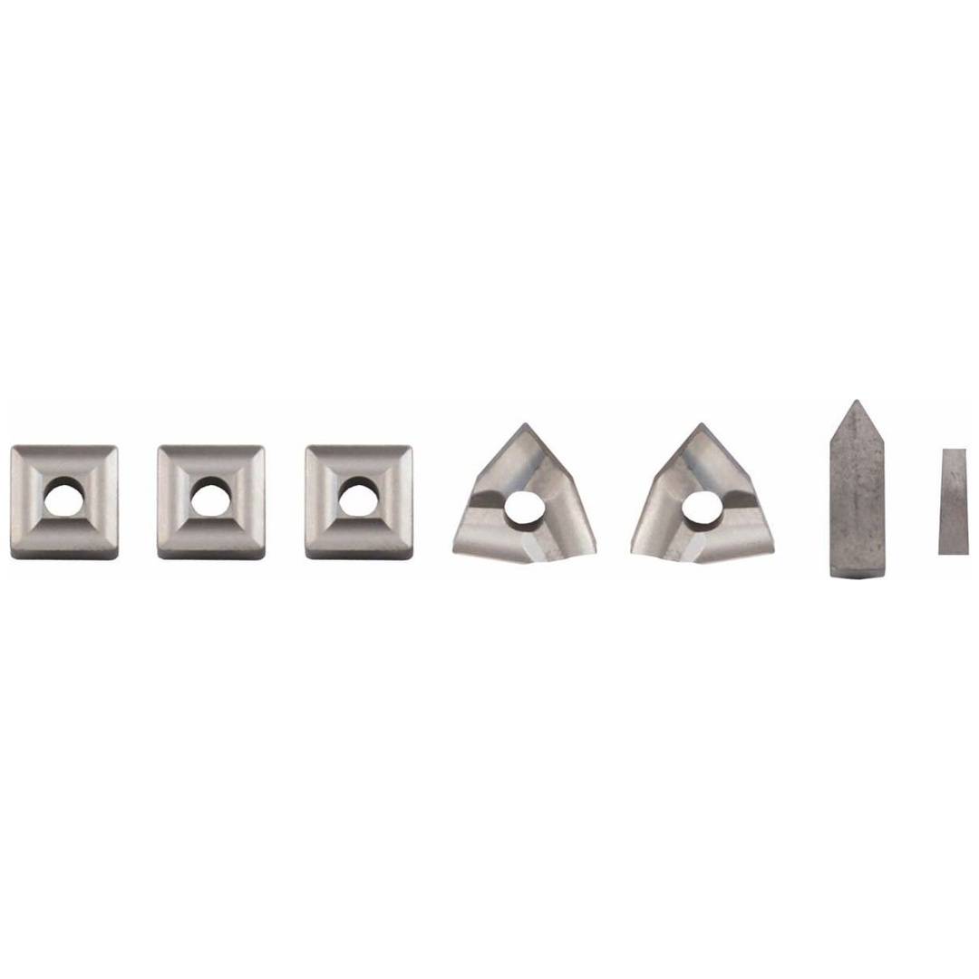 Wendeplattensatz HM TIN-beschichtet f.Drehmeißel-Satz 10x10 mm 7-teilig ELMAG-0