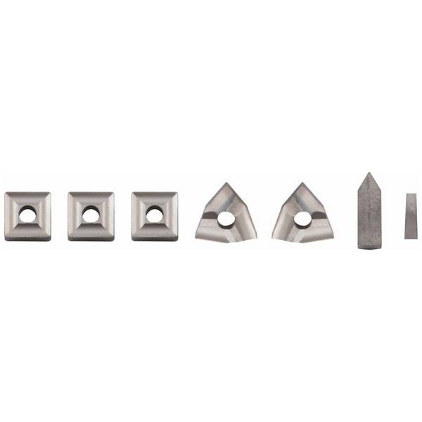 Wendeplattensatz HM TIN-beschichtet f.Drehmeißel-Satz 10x10 mm 7-teilig ELMAG