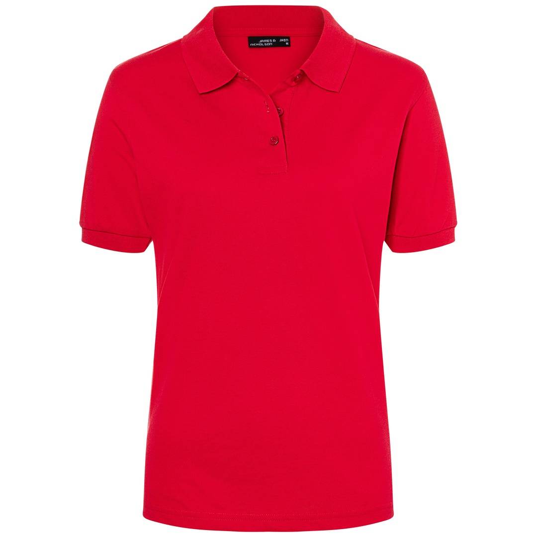 James & Nicholson Damen Polohemd JN071 Gr. L red-0