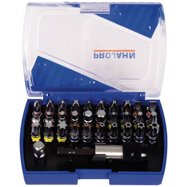 1/4 Zoll PROJAHN Bit Box mit markierten Bits 32tlg