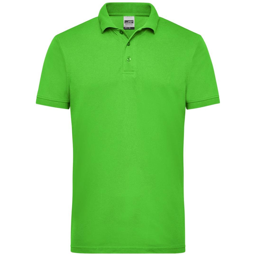 James & Nicholson Poloshirt Herren JN830 Gr. S lime-green