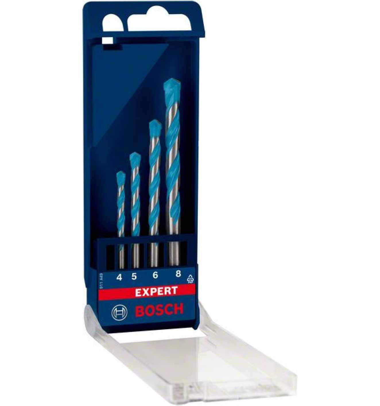 Bosch EXPERT MultiConstruction CYL-9 Bohrer-Set, 4/5/6/8 mm, 4-tlg., Art.Nr. 2608900649-2