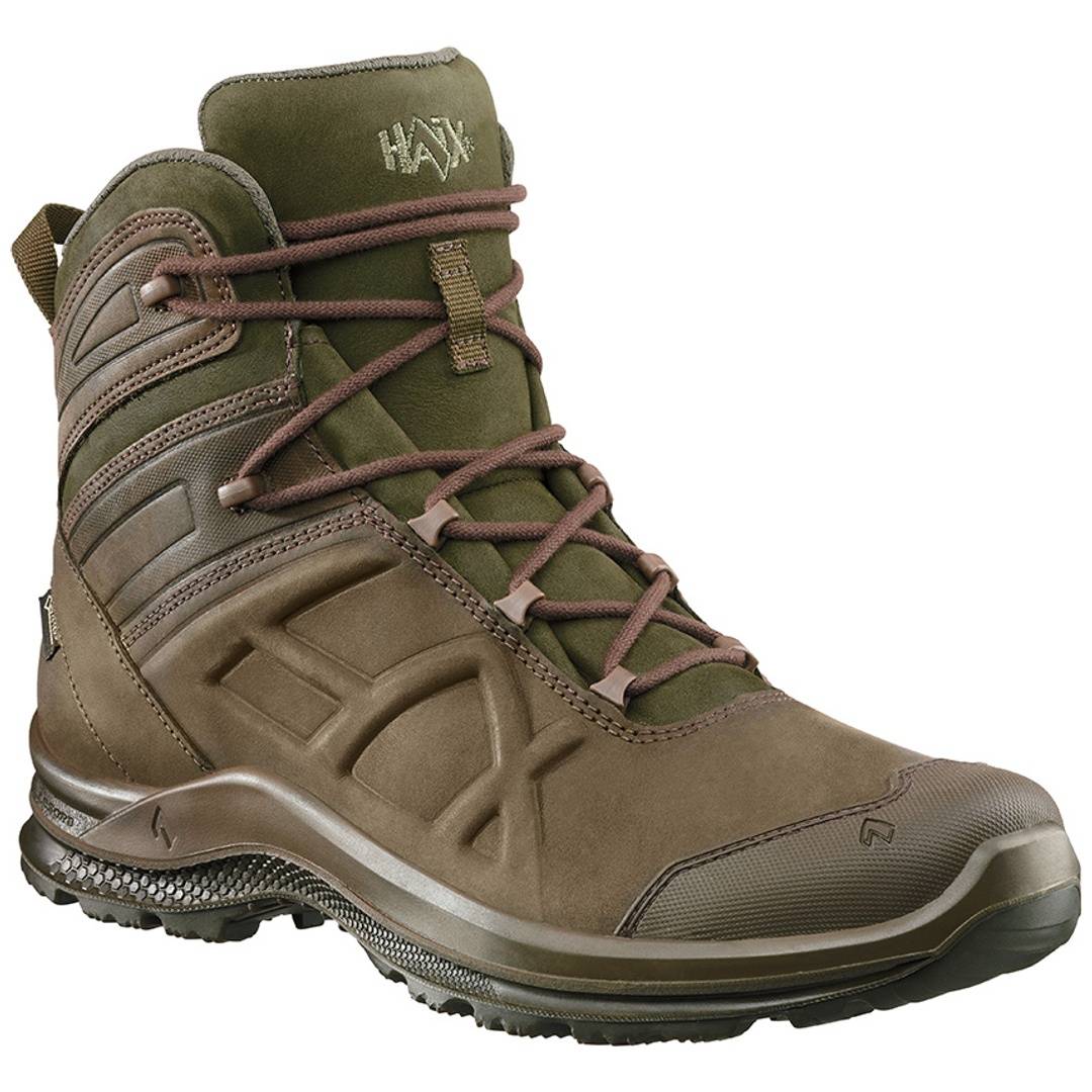 HAIX Sicherheitsstiefel Black Eagle Nature GTX MID 340016 Gr. 42 braun-olive-1