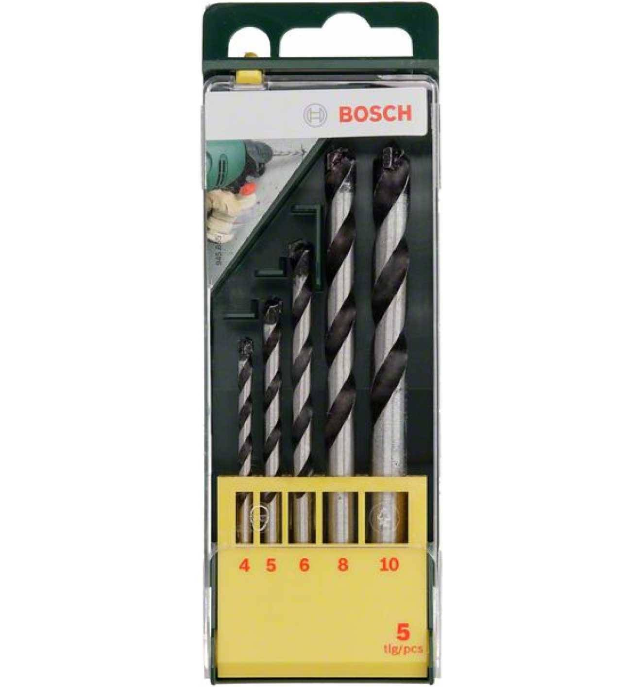 BOSCH 2607019444, 5-teiliges Betonbohrer-Set, 4 - 10 mm-1