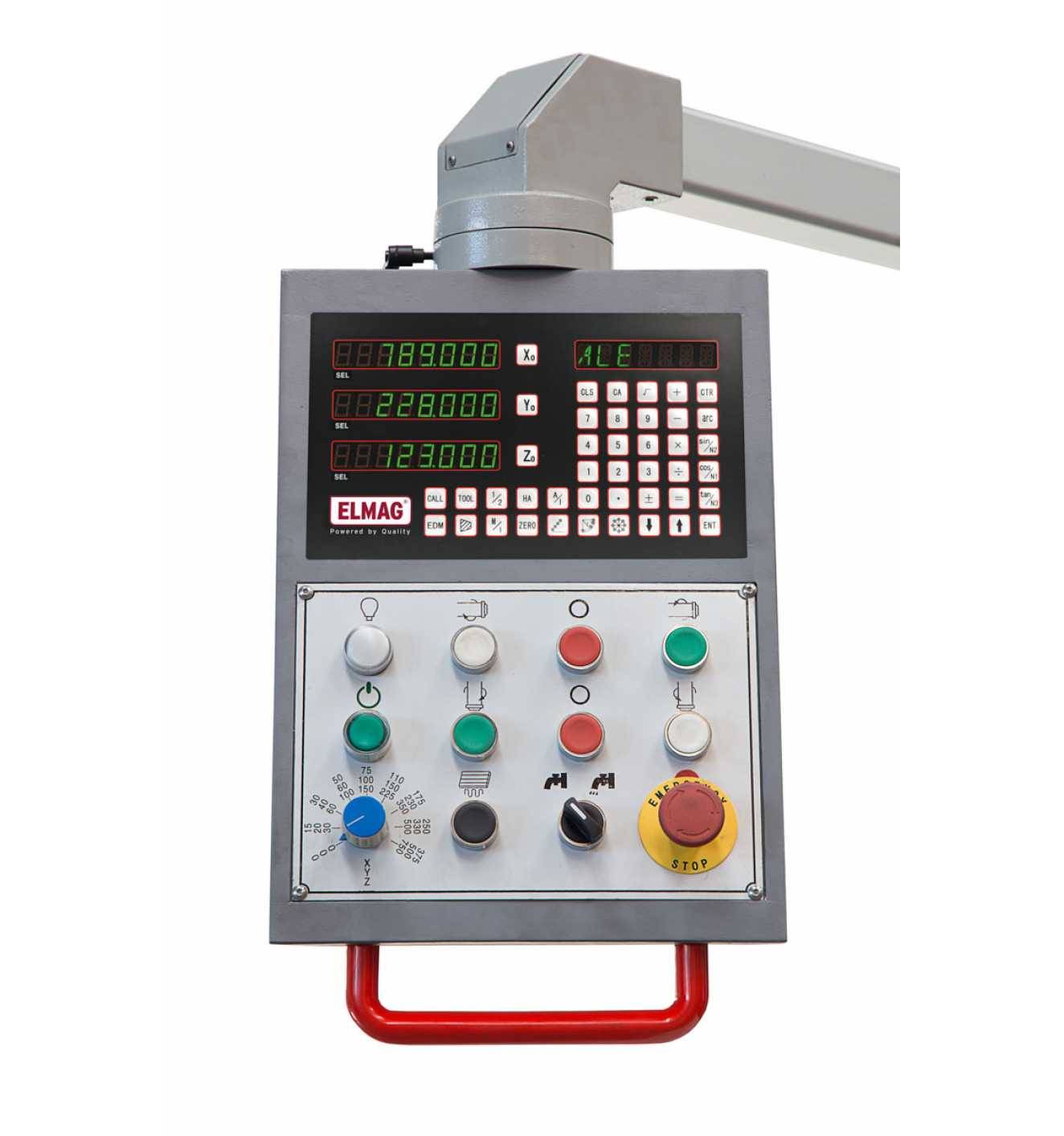 Fräsmaschine UFM 125 GT Servodrive 3000W 400V Spindelaufnahme ISO 40 inkl. SINO-1