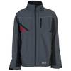 Planam Softshelljacke Highline Gr. 5XL schiefer/schwarz/rot