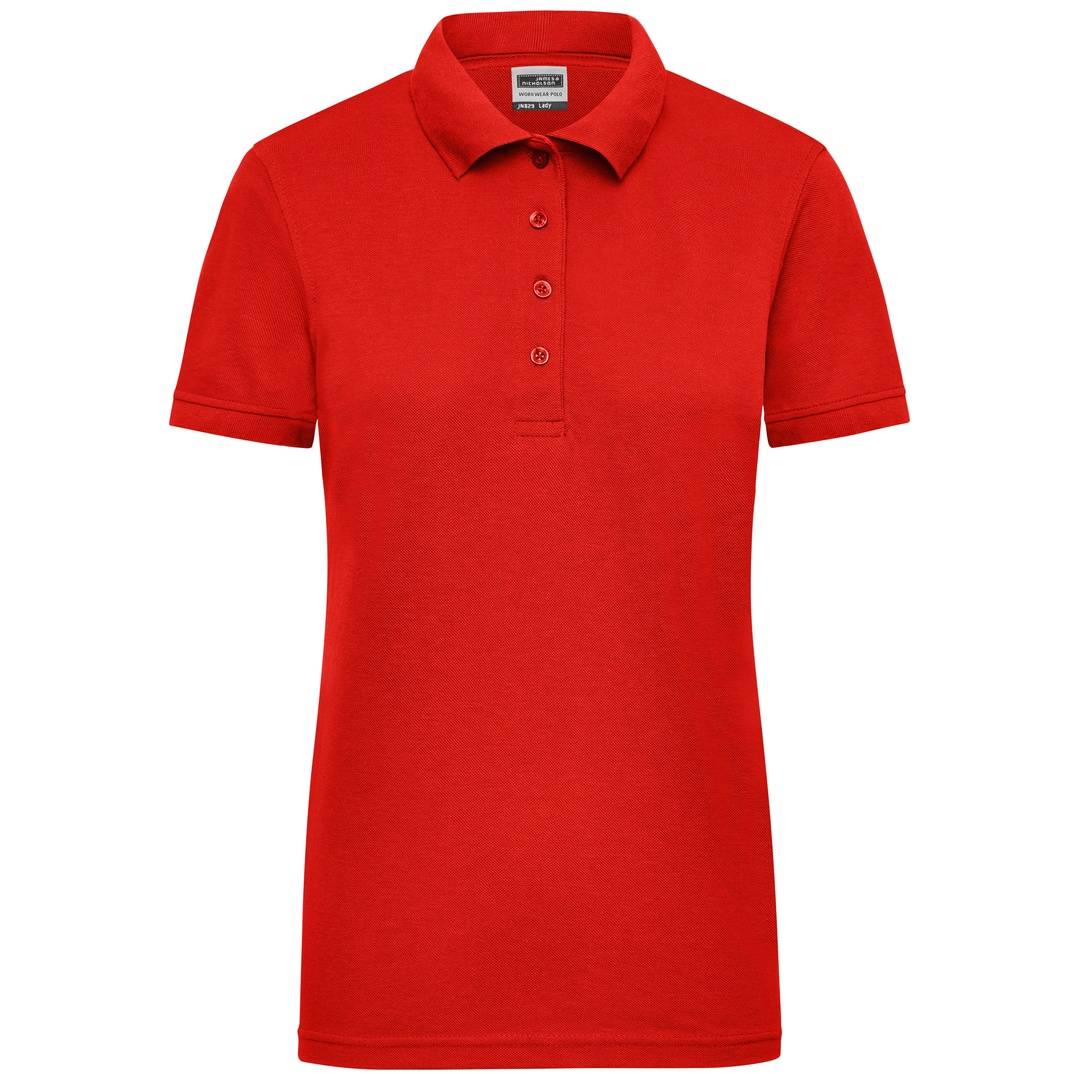 James & Nicholson Poloshirt Damen JN829 Gr. 2XL red-0