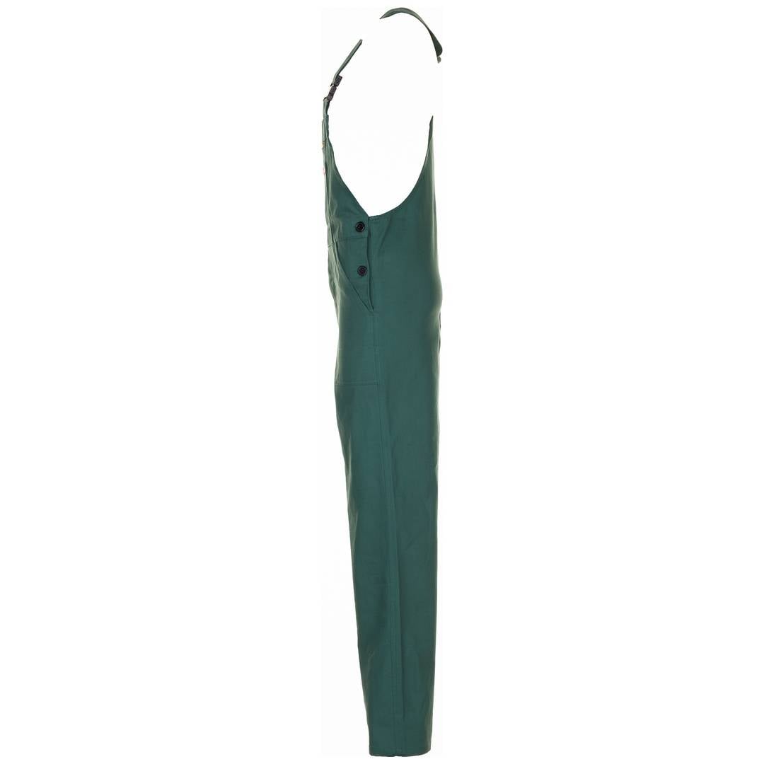 Latzhose, 100% BW, 290 g/ qm,Gr.42,mittelgrün-1