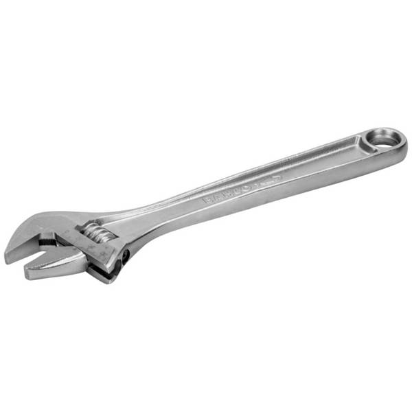 Bahco 27-mm-Standard-Rollgabelschlüssel mit Zentralmutter, verchromt, 205 mm - Industrieverpackung
