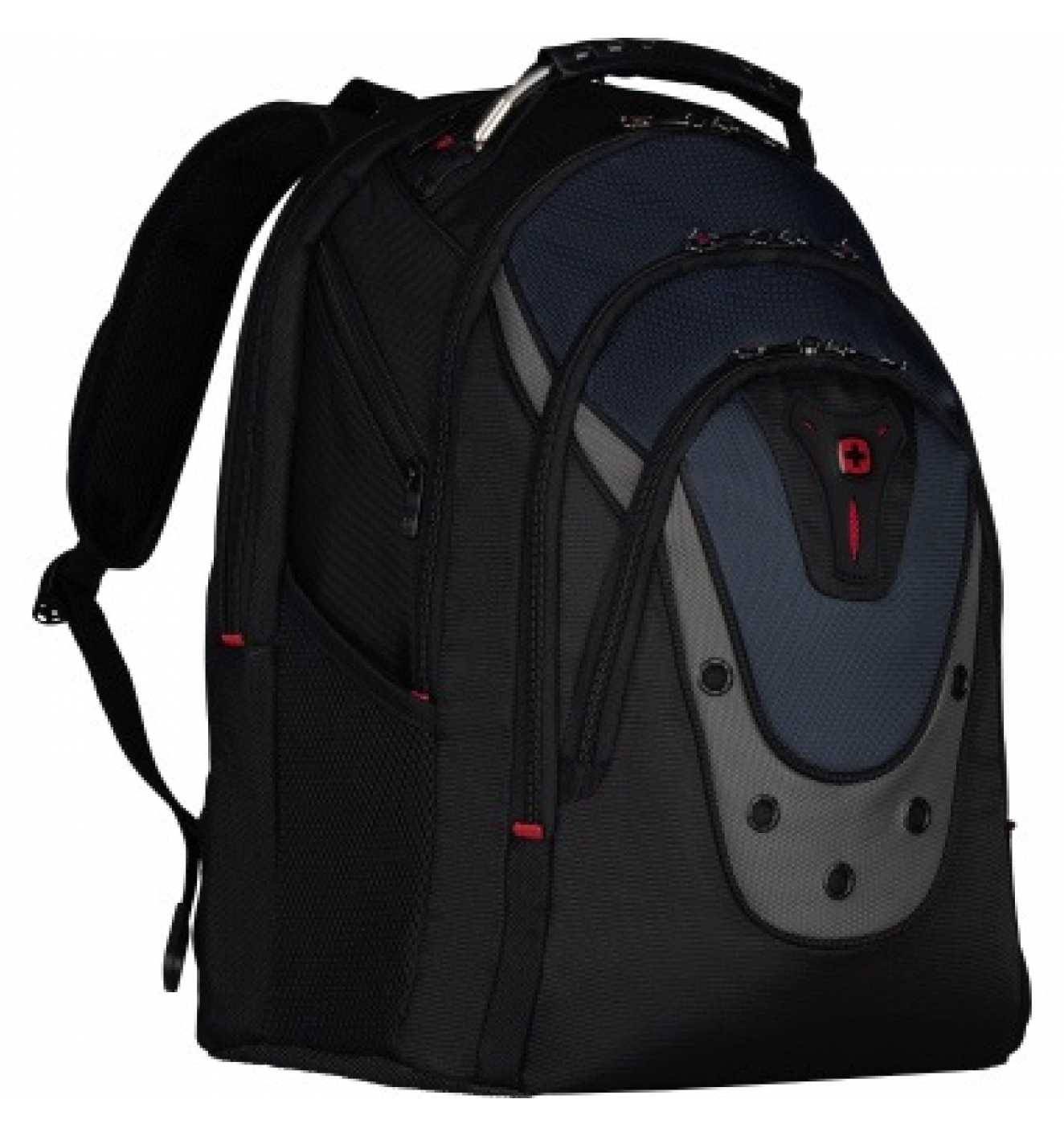 Wenger Businessrucksack Ibex 600638 17Zoll schwarz/blau/grau-0