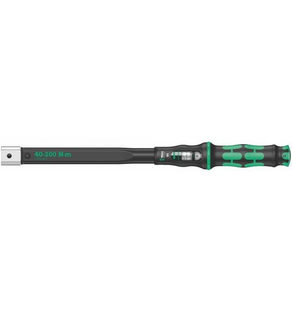Wera Click-Torque X 4 Drehmomentschlüssel für Einsteckwerkzeuge, 40-200 Nm, 14x18 x 40-200 Nm