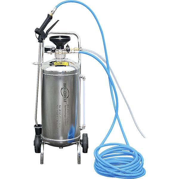 Edelstahl-Schaumsprüher druckbetrieben 24 l 8 bar. Bio Circle Surface Technology GmbH 77036449