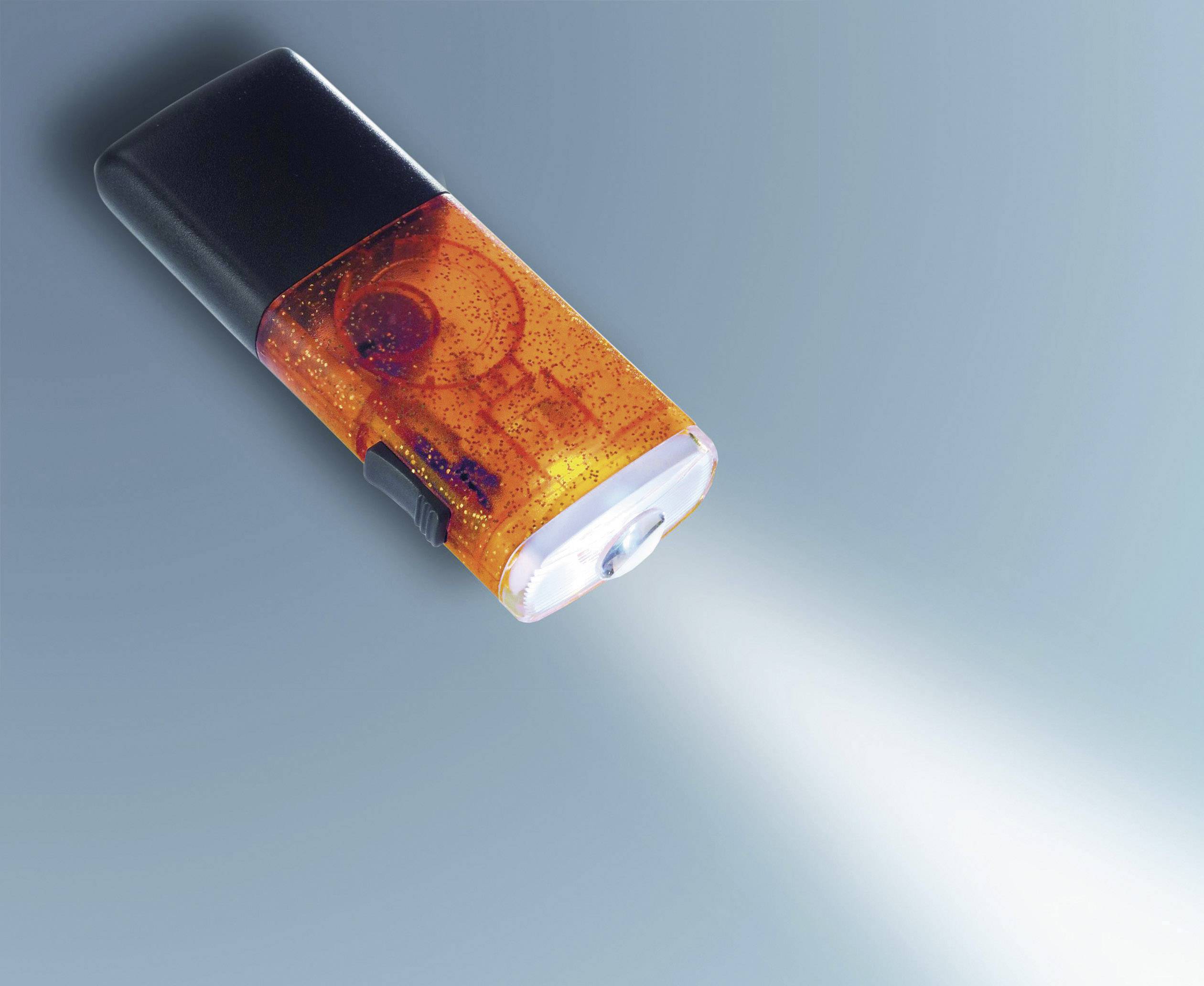 ACCULUX LED Mini-Taschenlampe AccuLux Joker LED akkubetrieben 36 g Orange