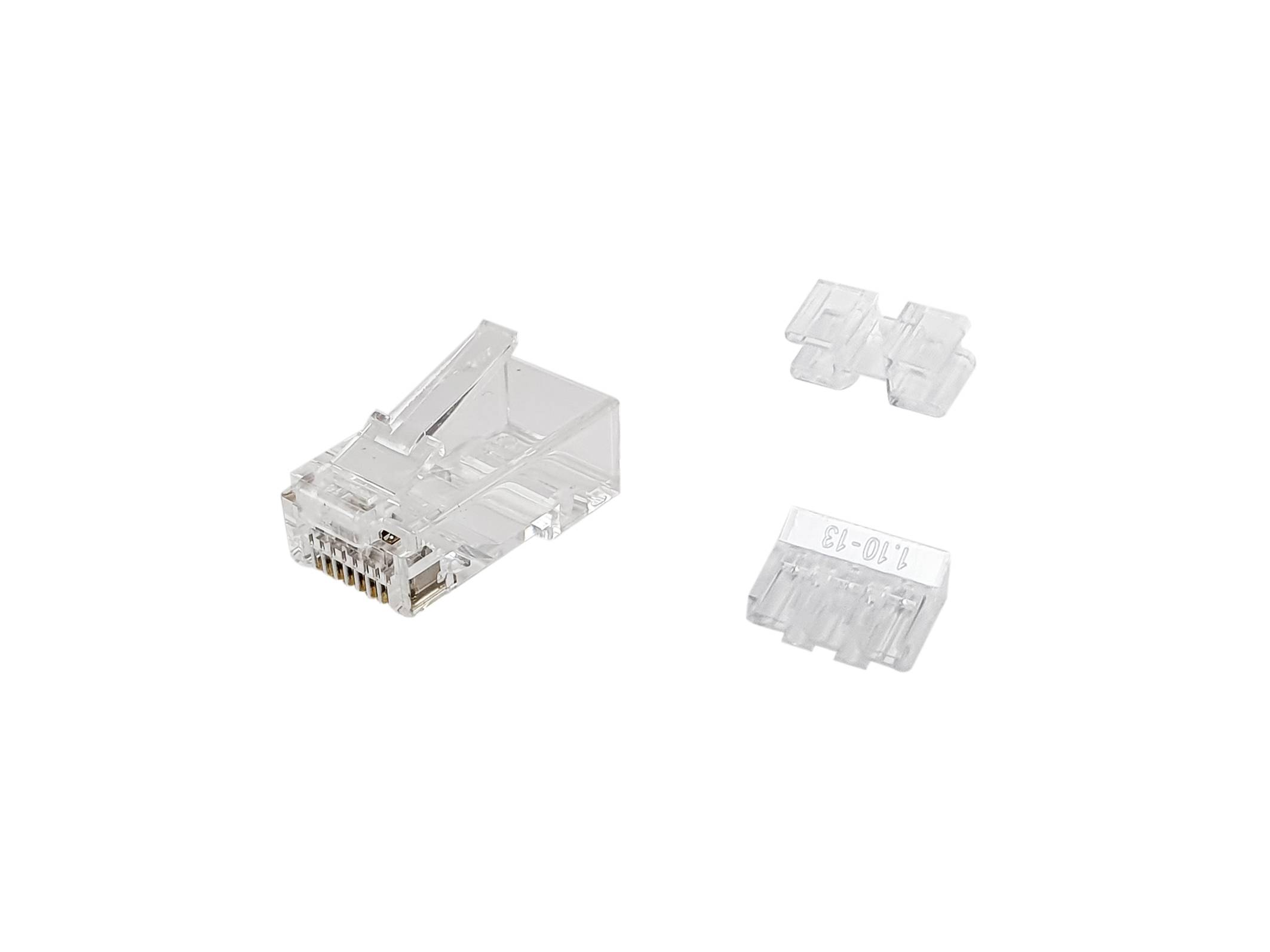 Equip Stecker UTP Cat6A RJ45 100 STK - Gold - 100er-0