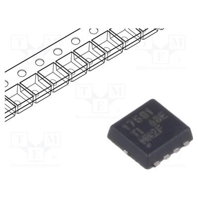 Transistor: N-MOSFET  unipolar  30V  60A  63W  VSONP8  3,3x3,3mm CSD17581Q3AT N-Kanal-Transistoren SMD