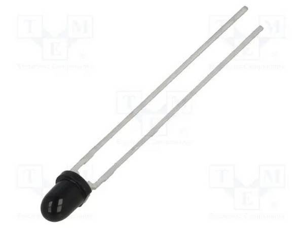 Fototransistor 3mm λp max: 900nm 35V 12° λd: 730-1120nm 165mW SFH 309 FA-4 Fototransistoren