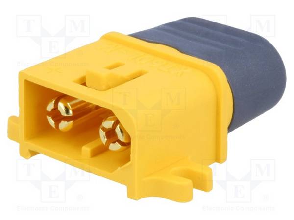 Stecker  zur DC-Stromversorgung  XT60  männlich  PIN: 2  Löten XT60L-M DC Steckverbinder
