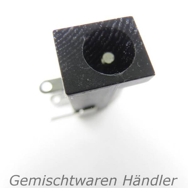 DC-005 2,1 x 5,5 mm schwarz Einbau Hohl Buchse z.B. für 5V 12V 24V Netzteil