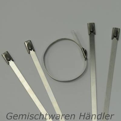 Metall Stahl Edelstahl Kabelbinder Motor Auspuff Krümmer 200mm x 4,5mm Band  kaufen