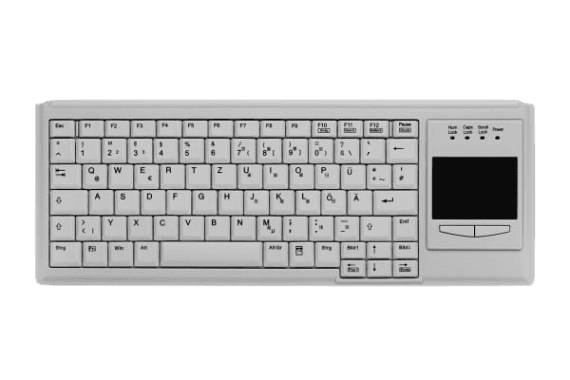 Cherry Active Key AK-4400, Volle Größe (100%), USB, Membran Key Switch, Weiß-0