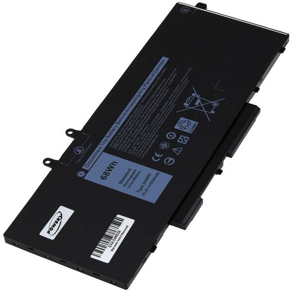Akku für Laptop Dell Latitude 14 5411-WJ40N, 15,2V, Li-Ion