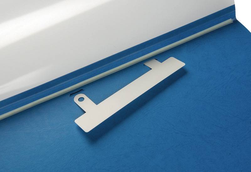 SoldanPlus Thermo-Bindemappen BASIC, Lederstruktur/PVC-Deckel, Rückenbreite 1,5, dunkelblau-1