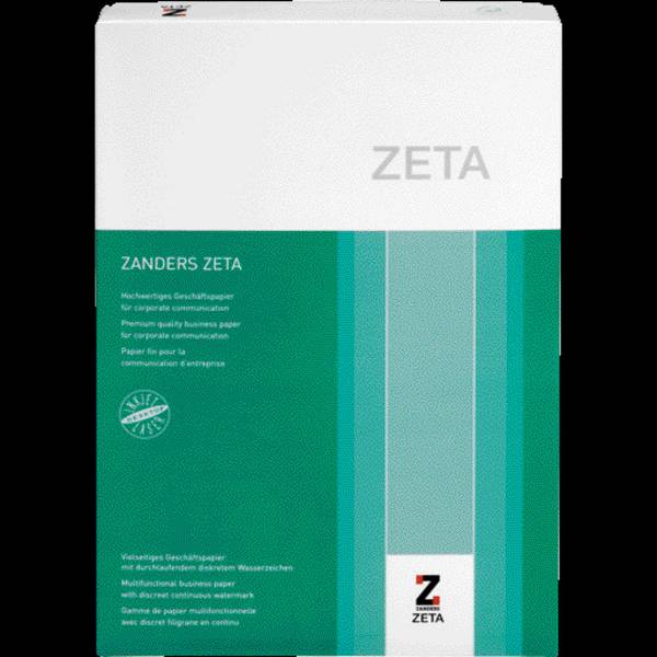 Hartpost-Papier Zeta mit Wasserzeichen, DIN A4, 70 g/m², Pack: 500 Blatt