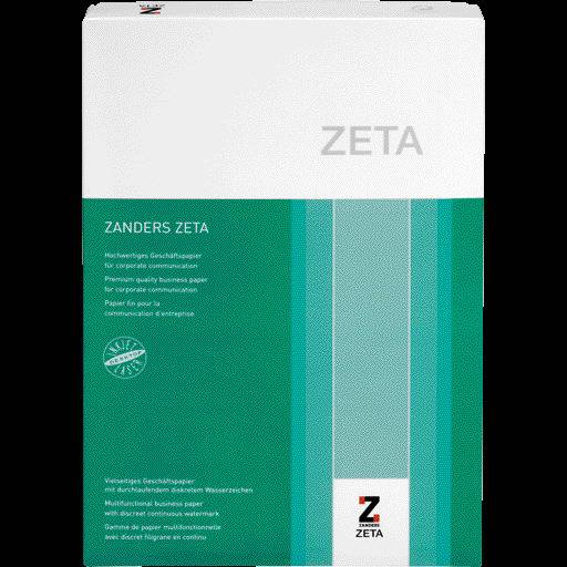 Hartpost-Papier Zeta mit Wasserzeichen, DIN A4, 70 g/m², Pack: 500 Blatt-0
