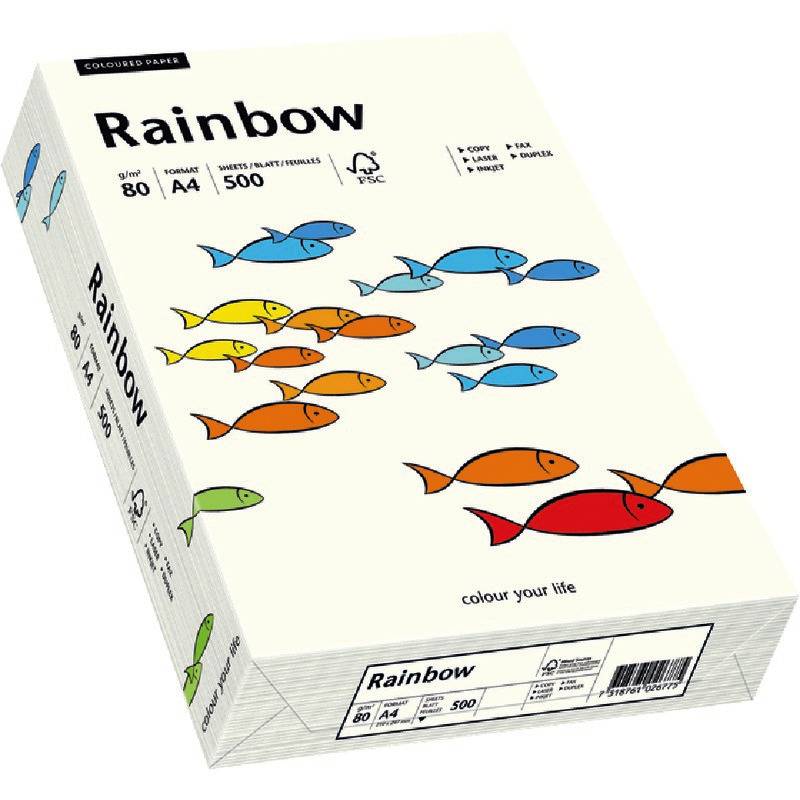 PAPYRUS Multifunktionspapier Rainbow, A4, 80 g/qm, naturweiß-0