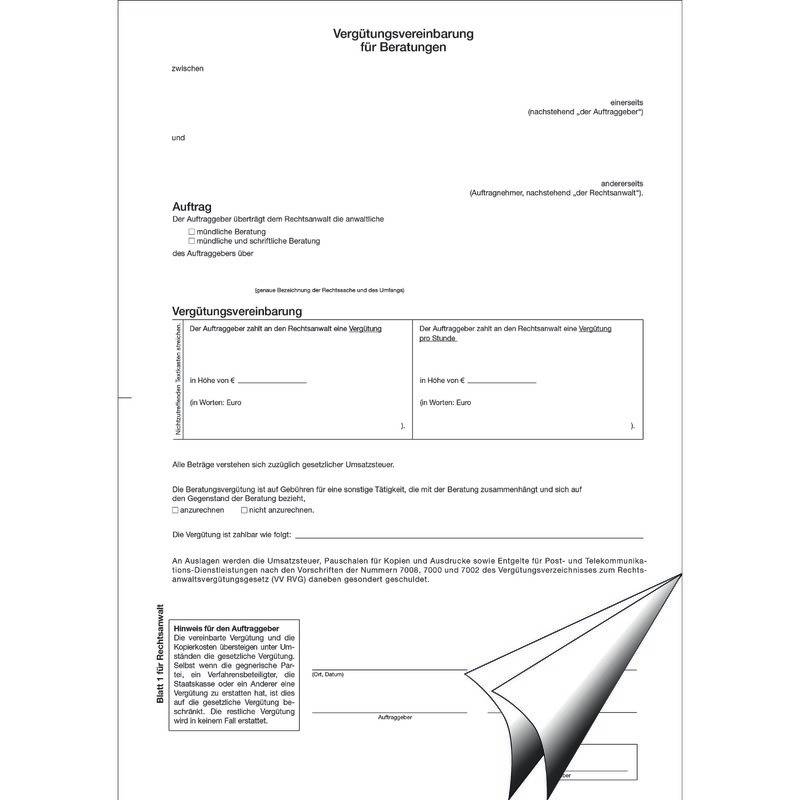 SoldanPlus Vergütungsvereinbarung für Beratungen-1