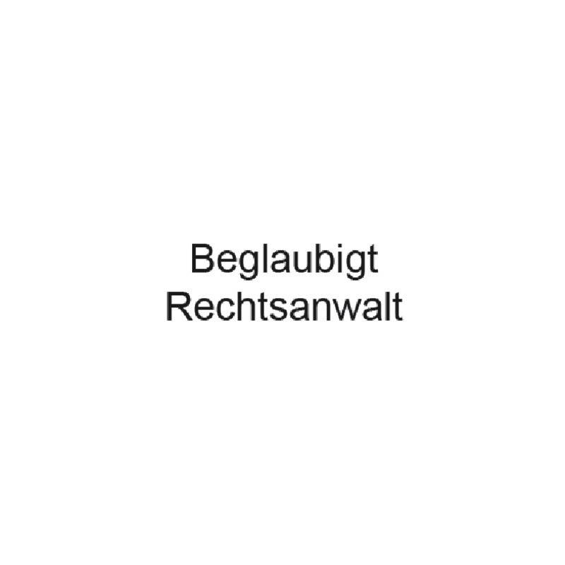 SoldanPlus Holzstempel "Beglaubigt - Rechtsanwalt"-0