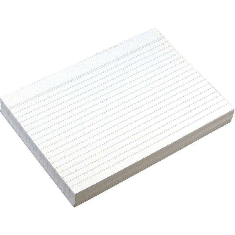 Karteikarten A5 liniert 180g/qm weiß VE=100 Stück-2