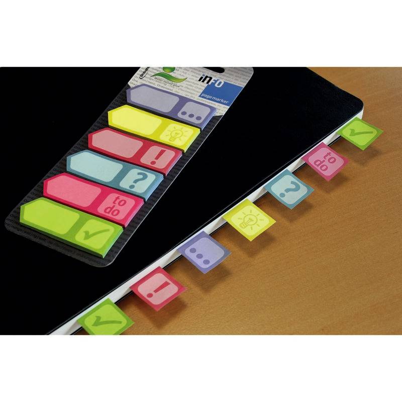 inFO Symbole Haftmarker 1,8 x 5,5 cm 5672-90-1