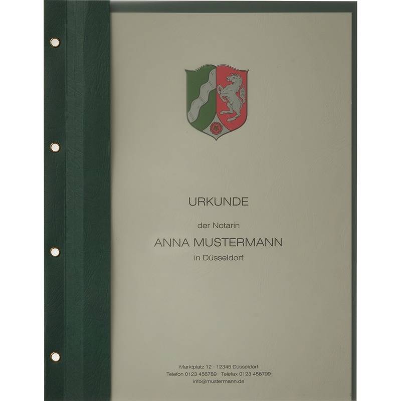 SoldanPlus Ausfertigungshefter mit Mattfoliendeckel, grün-0