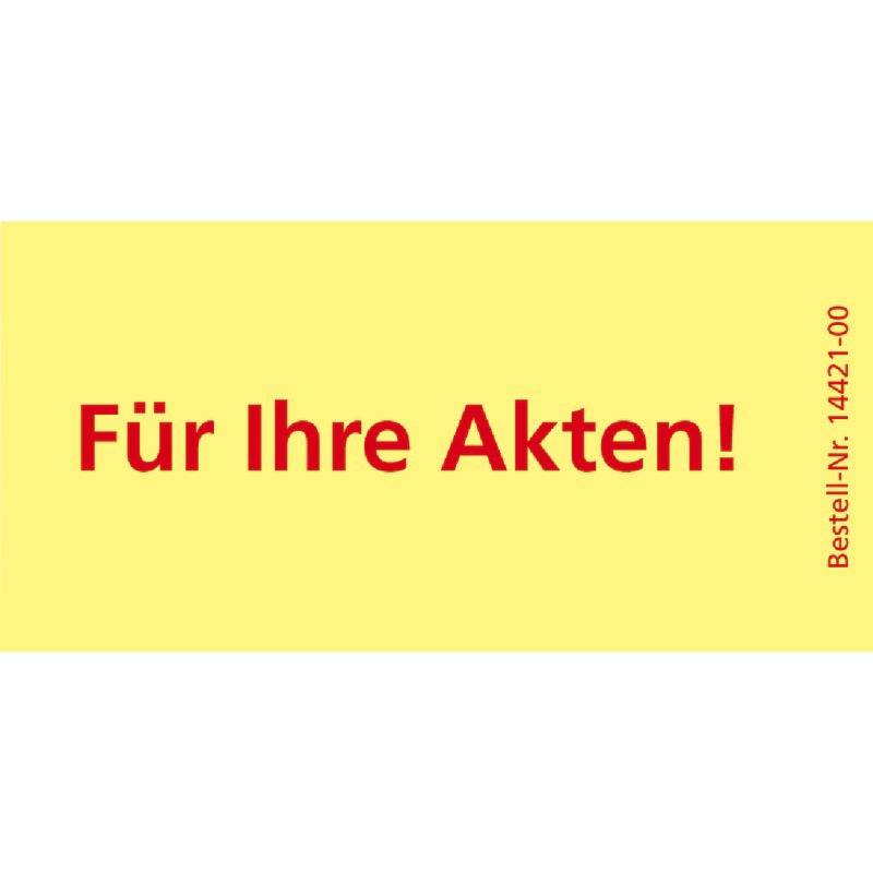 SoldanPlus Bedruckte Haftnotizen: Für Ihre Akten!-0