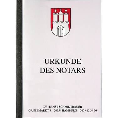 SoldanPlus Thermo-Bindemappen BASIC, Lederstruktur/PVC-Deckel, Rückenbreite 1,5, schwarz