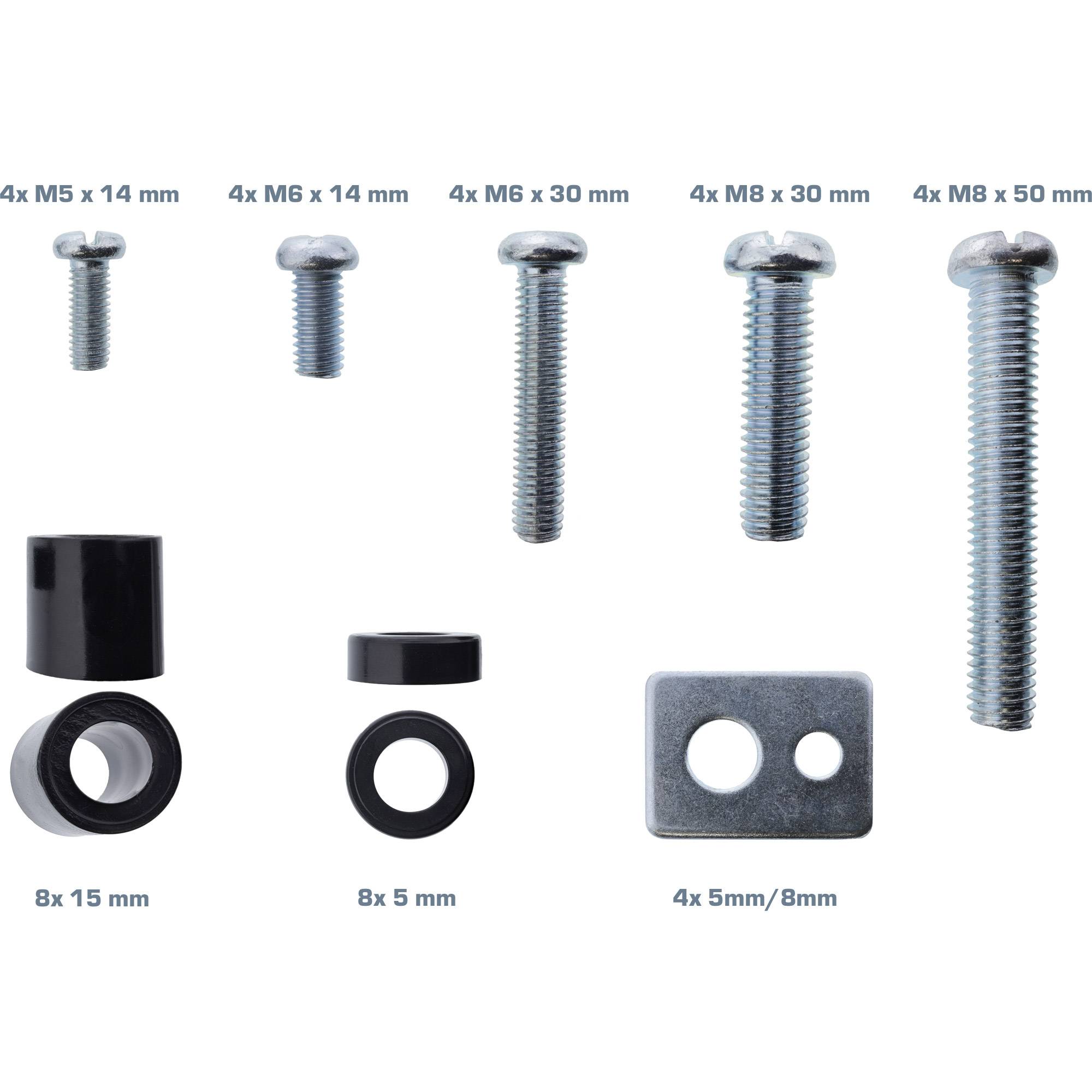 InLine® Schraubenset 40-teilig für TV-Wandhalterung-1