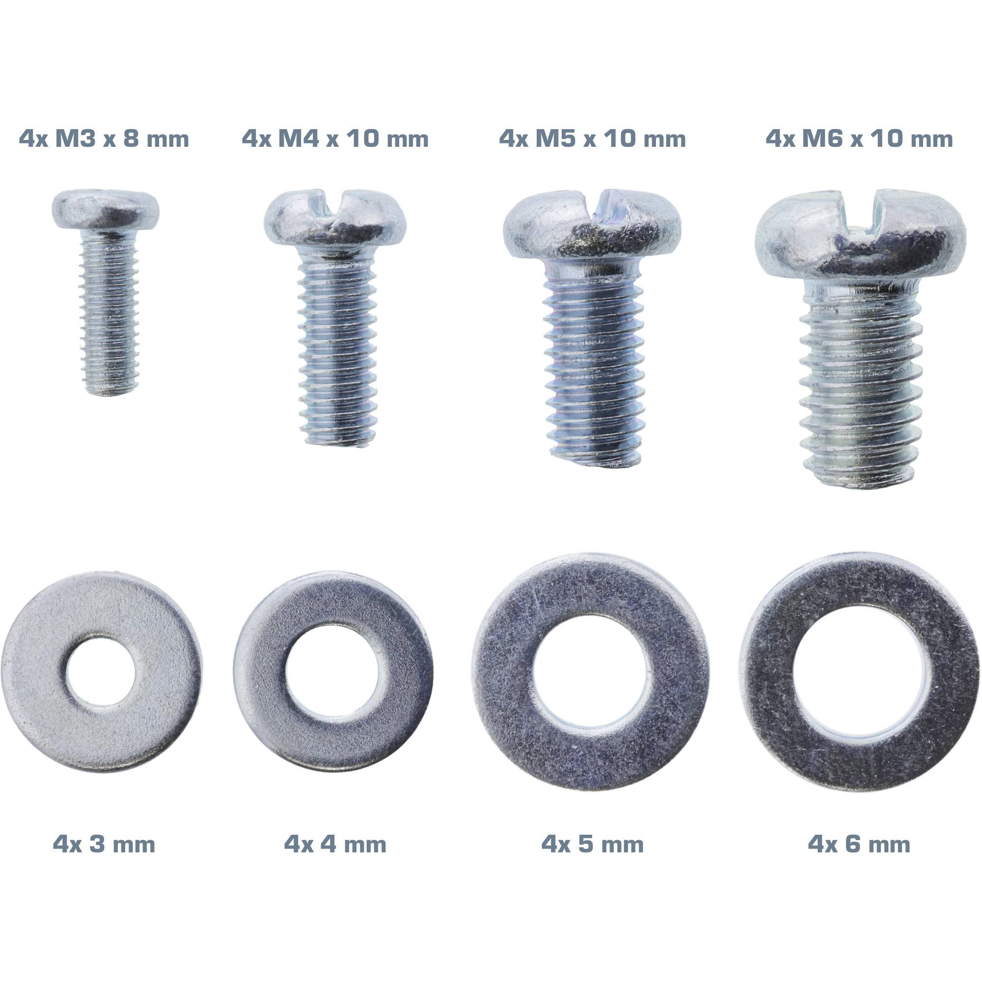 InLine® Schraubenset für Beamer Halterung, 32-teilig-1