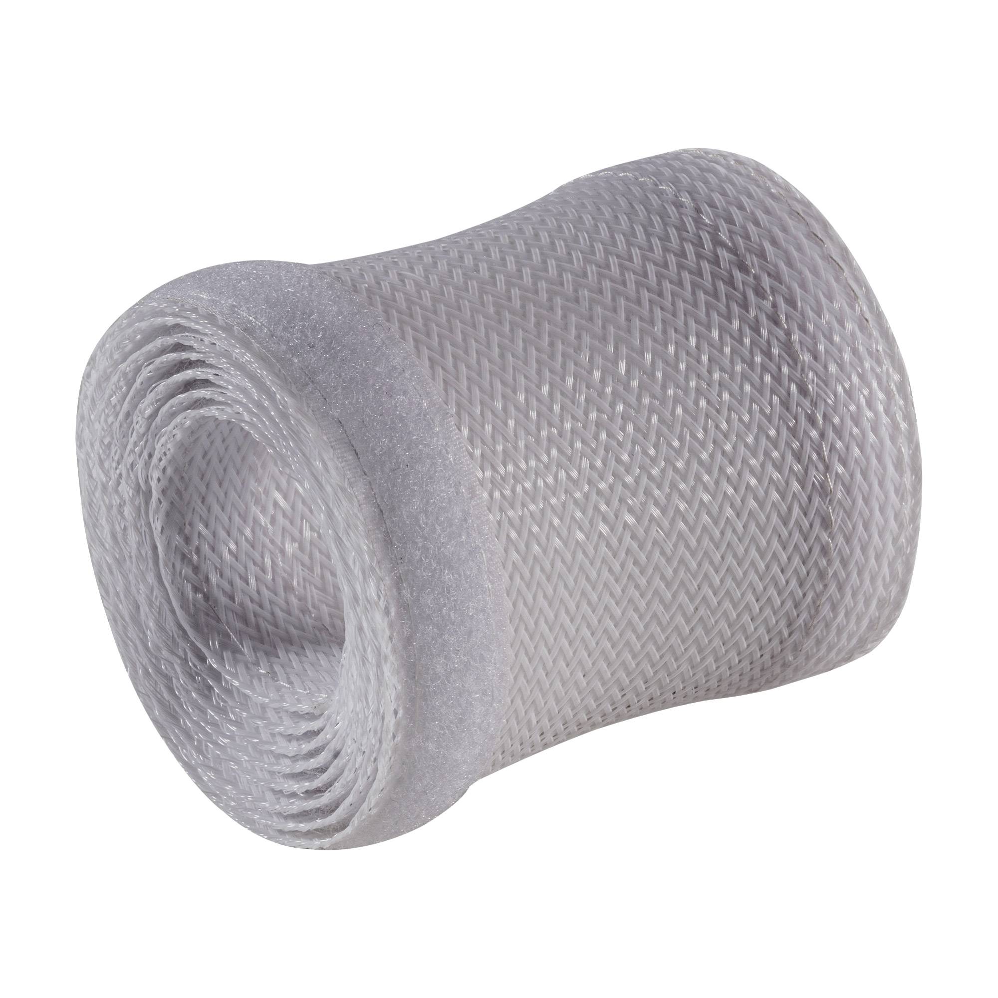 InLine® Kabelschlauch, Gewebeschlauch mit Klettverschluss, 1m x 25mm schwarz-0