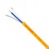 Van Damme XKE 1 Pair Install Rack- & Patchkabel Orange Meterware
