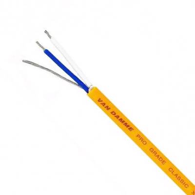 Van Damme XKE 1 Pair Install Rack- & Patchkabel Orange Meterware-0