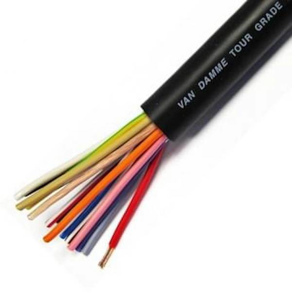 Van Damme Black Series Speaker/Lighting Power Multicore 18 x 1.50mm² Meterware
